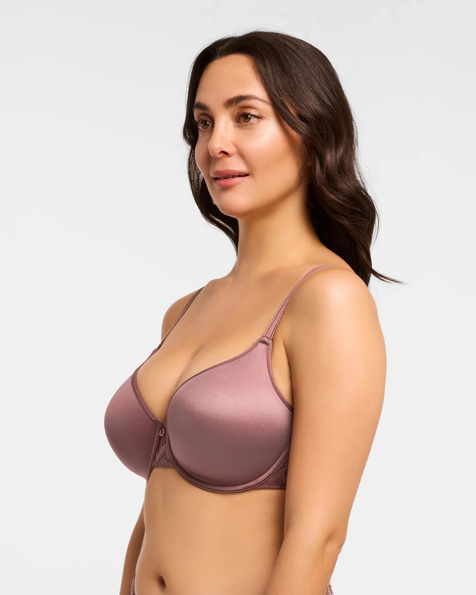 Woodrose $|& Montelle Woodrose Pure Plus Bra - Hanger Front