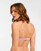 Ballet Pink $|& Montelle Wire-Free T-Shirt Bra - Hanger Side