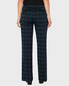 Black Watch Plaid $|& Liverpool Kelsey Wide Leg Trouser - Hanger Side