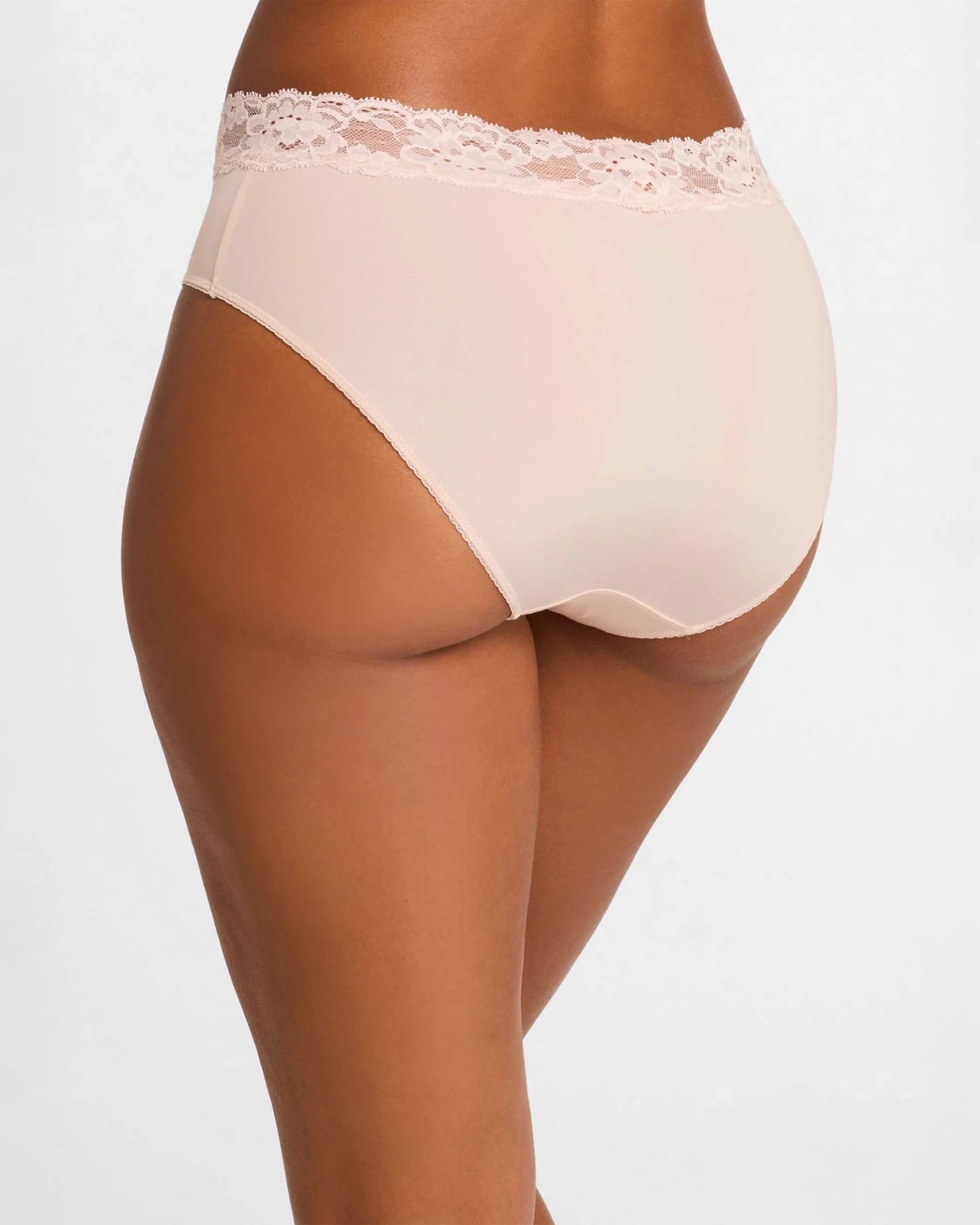 Ballet Pink/Champagne 2 Pack $|& Montelle Brief - Hanger Side