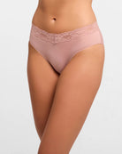 Ballet Pink/Champagne 2 Pack $|& Montelle Brief - VOF Detail