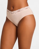 Ballet Pink/Champagne 2 Pack $|& Montelle Brief - VOF Detail