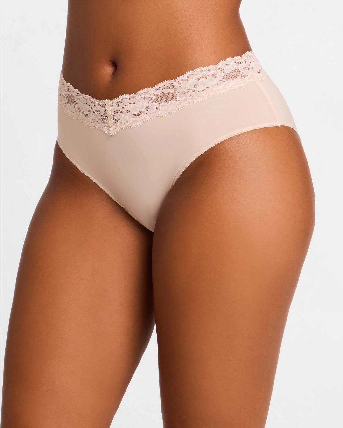 Ballet Pink/Champagne 2 Pack $|& Montelle Brief - VOF Detail
