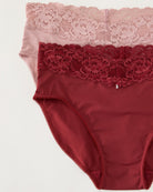 Chili/Ballet Pink 2 Pack $|& Montelle Brief - SOF Detail