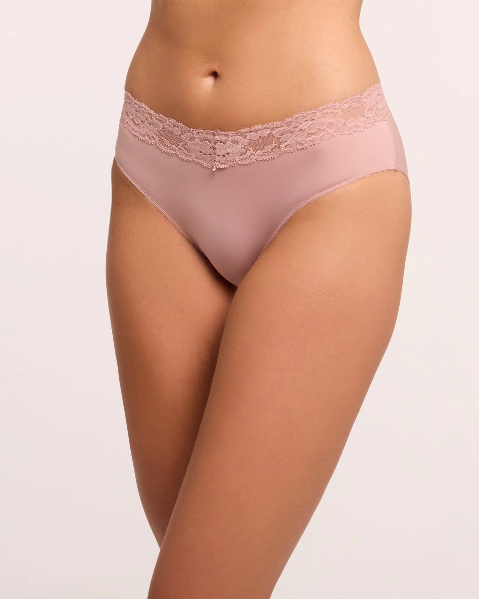Chili/Ballet Pink 2 Pack $|& Montelle Brief - VOF Detail