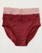Chili/Ballet Pink 2 Pack $|& Montelle Brief - SOF Back