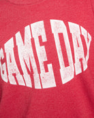 Red Dahlia $|& Project Social T Game Day Football Sweatshirt - SOF Full Front