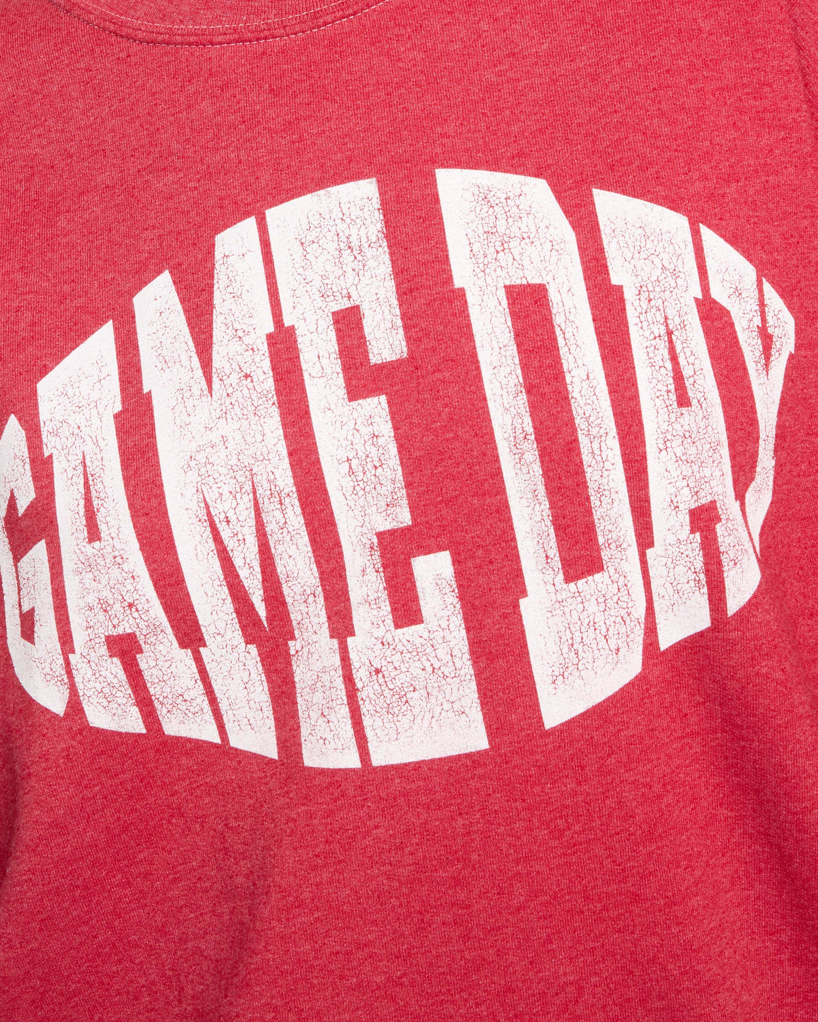 Red Dahlia $|& Project Social T Game Day Football Sweatshirt - SOF Full Front