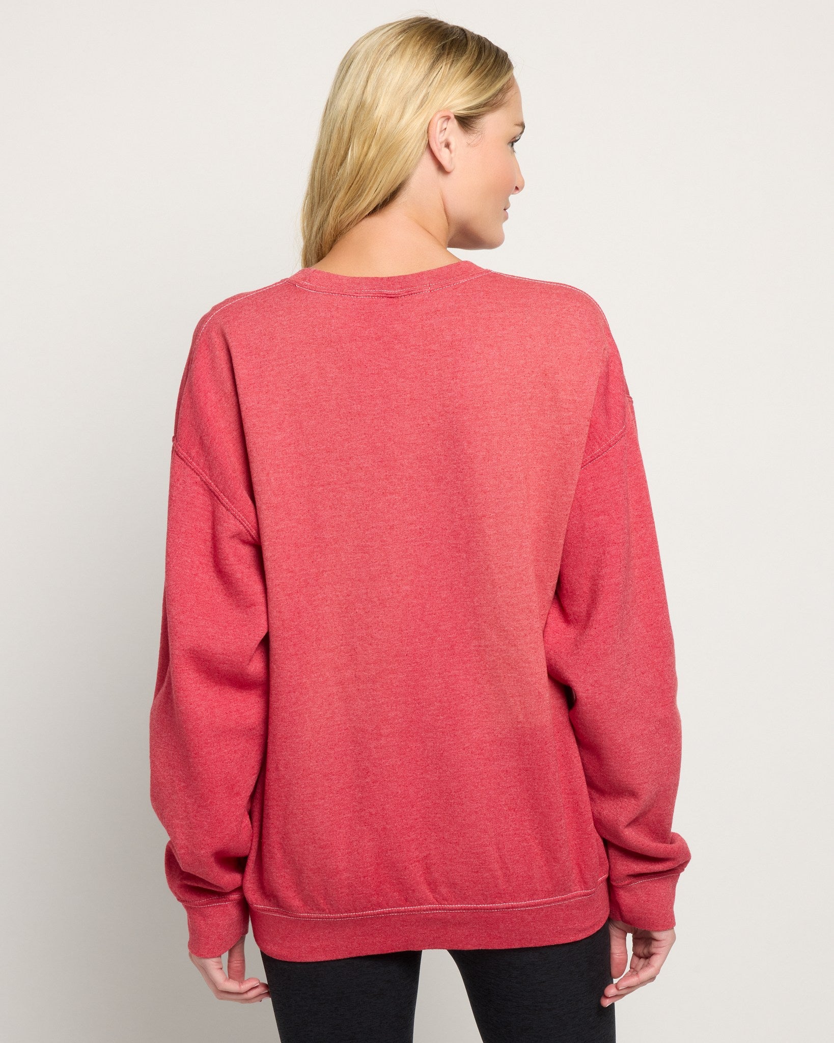 Red Dahlia $|& Project Social T Game Day Football Sweatshirt - SOF Back