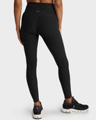 Darkest Night $|& Beyond Yoga Spacedye Out Of Pocket High Waisted Midi Legging - Hanger Side