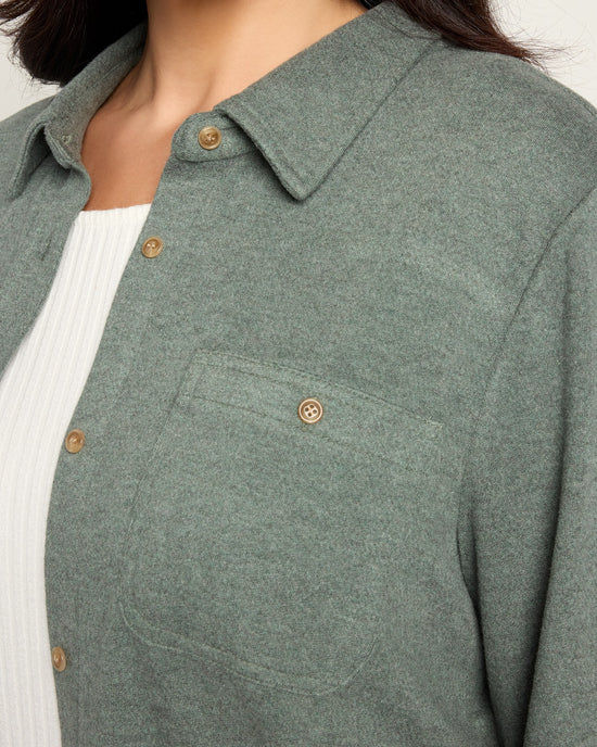 Heather Foliage $|& Thread & Supply Lewis Shirt - SOF Full Front