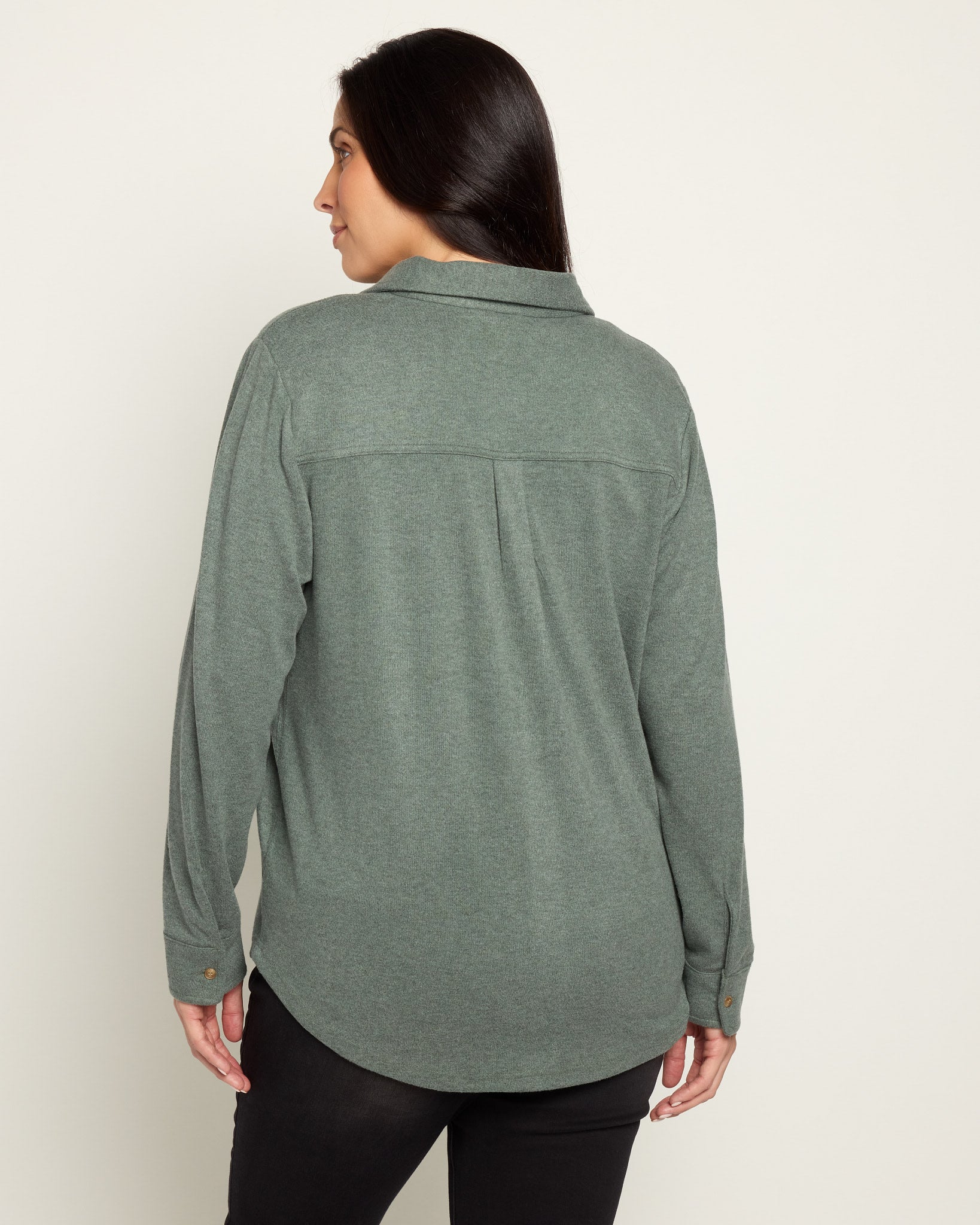 Heather Foliage $|& Thread & Supply Lewis Shirt - SOF Back