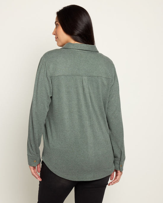 Heather Foliage $|& Thread & Supply Lewis Shirt - SOF Back