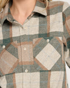 Green Forest $|& Thread & Supply Lewis Plaid Shirt - SOF Full Front