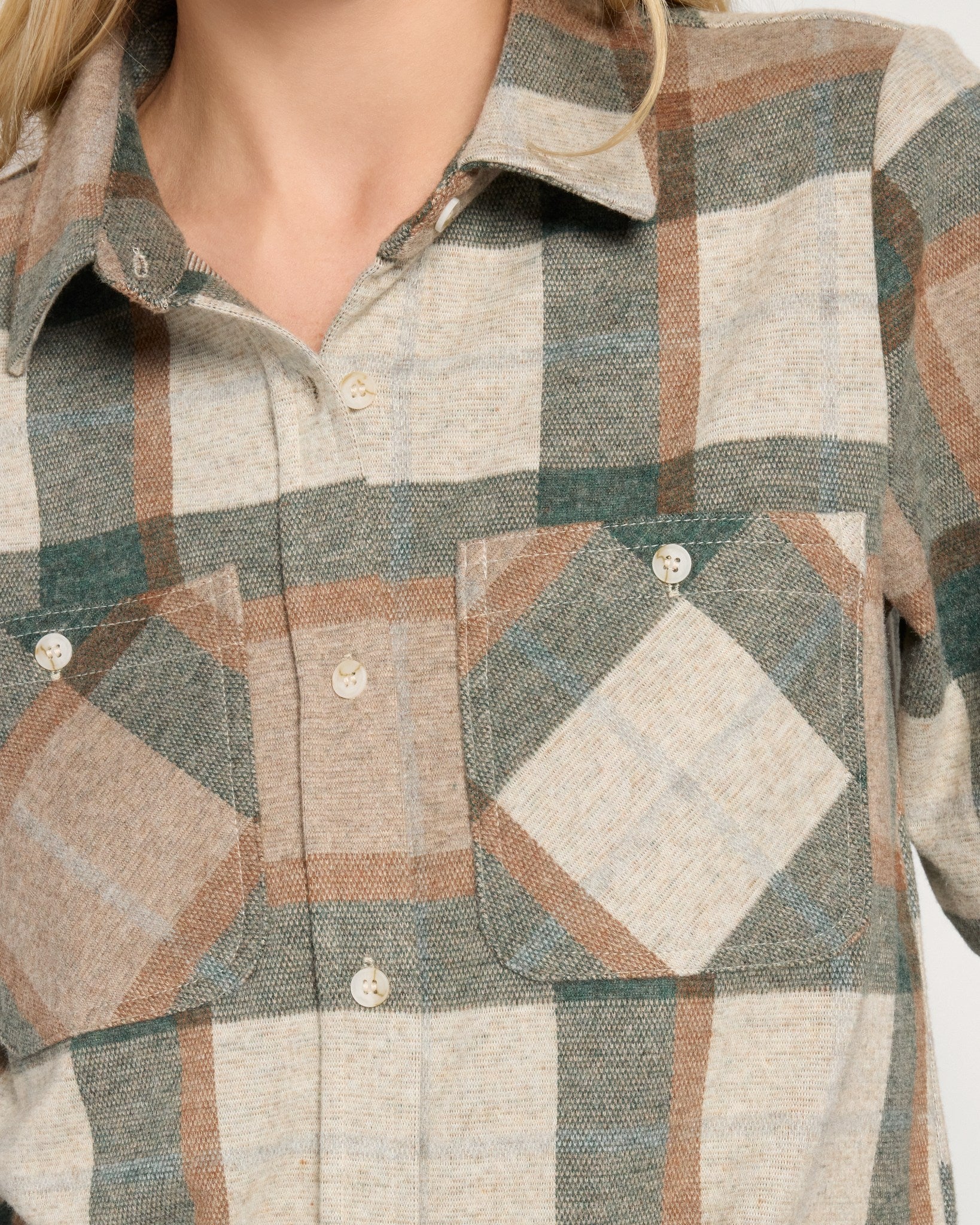 Green Forest $|& Thread & Supply Lewis Plaid Shirt - SOF Full Front