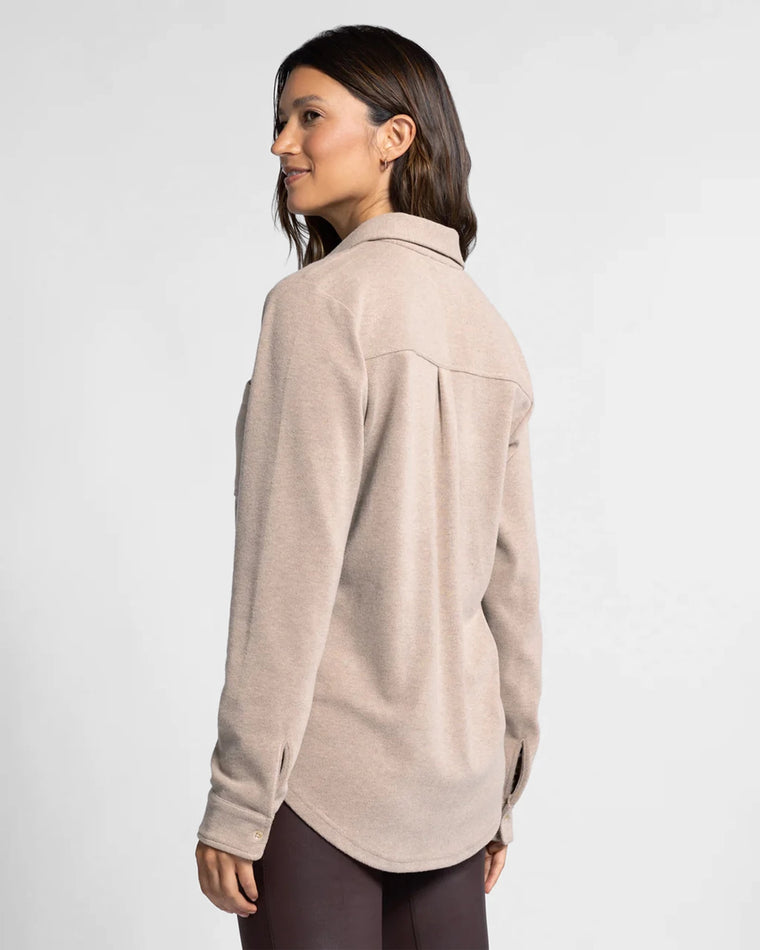 Clove Heather $|& Thread & Supply Lewis Shirt - Hanger Side