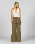 Olive Branch $|& Dear John Fiona Wide Leg Jeans - Hanger Side