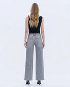 Heavenly $|& Vervet High Rise Wide Leg Jeans - Hanger Side