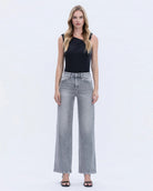 Heavenly $|& Vervet High Rise Wide Leg Jeans - VOF Detail