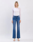 Radiant $|& Lovervet Mid Rise Bootcut Jeans - VOF Detail