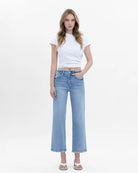 Enhance $|& Lovervet Super High Rise Slim Wide Leg Jeans - VOF Detail