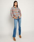 Big Sky Plaid $|& Herizon Opal Flannel Plaid Shirt - UGC On Fig