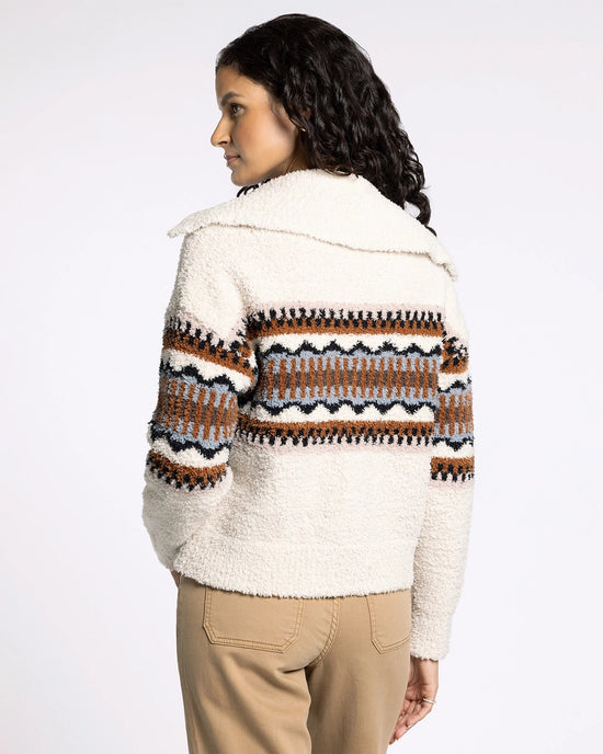 Oxford Tan $|& Thread & Supply Bernice Sweater - Hanger Side