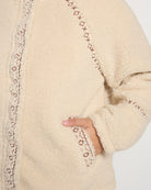 French Oak $|& Thread & Supply Denver Sherpa Jacket - SOF Full Front
