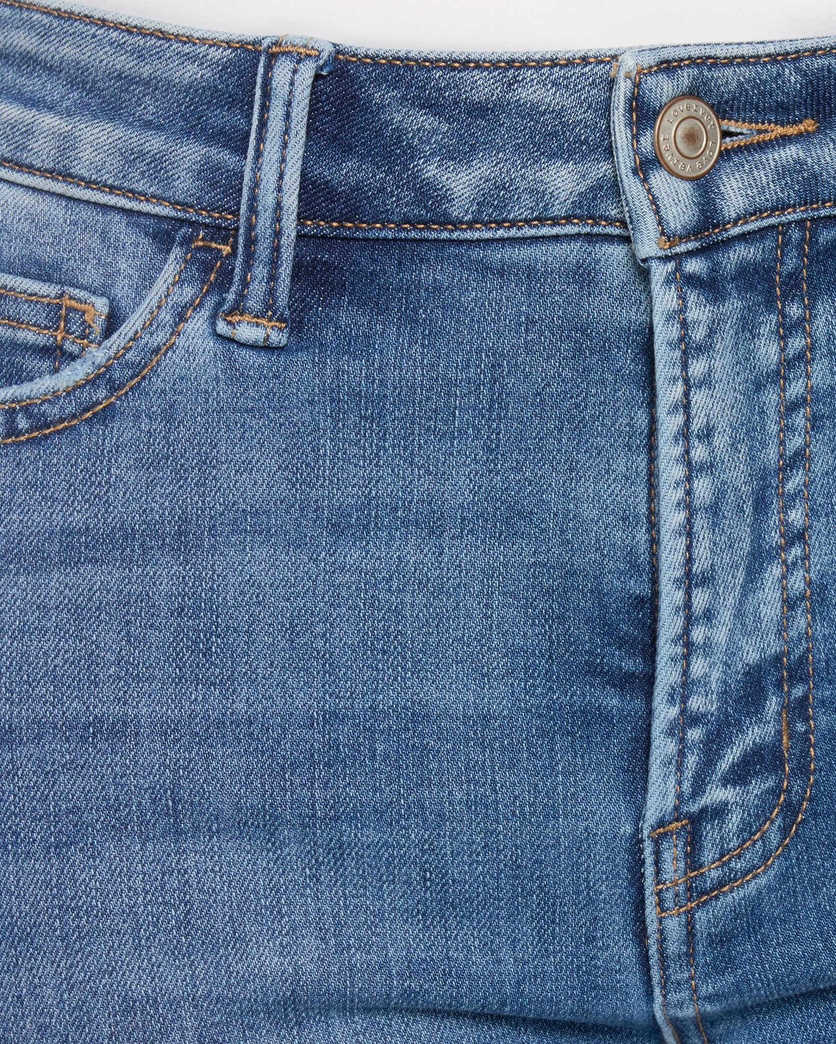 Paramount $|& Lovervet Mid Rise Slim Bootcut Jeans - SOF Full Front