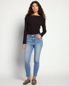 Deservedly $|& Lovervet Mid Rise Crop Skinny Jeans - UGC On Fig