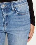 Deservedly $|& Lovervet Mid Rise Crop Skinny Jeans - SOF Full Front