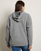Heather Grey $|& SEAS Be a Nice Human Graphic Hoodie - SOF Back