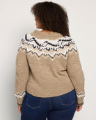 Creme $|& Weekend LA Vega Sweater - SOF Back