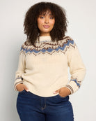 Ivory $|& Weekend LA Vega Sweater - SOF Front