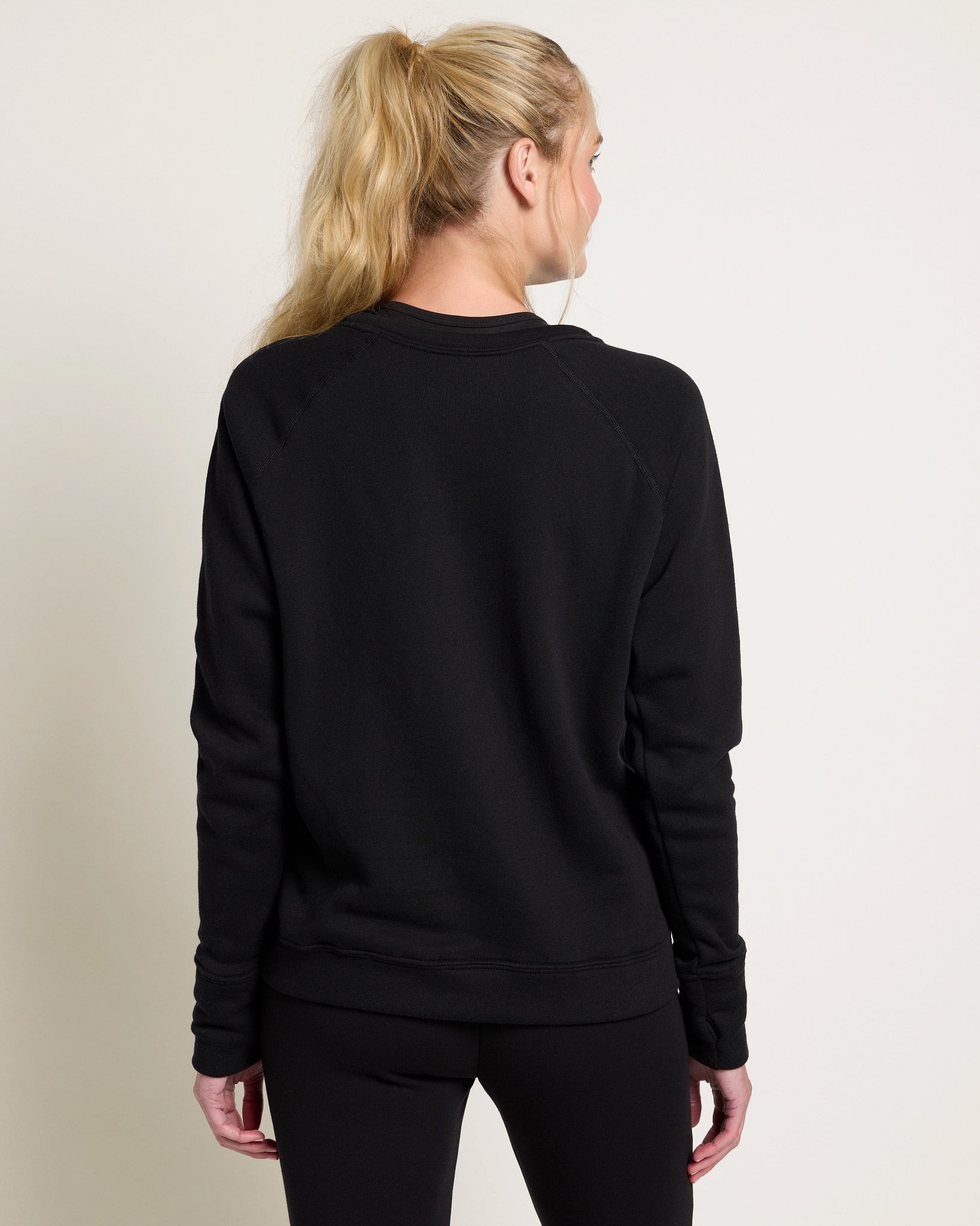 Black $|& Interval Dog Mom Graphic Sweatshirt - SOF Back