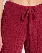 Port $|& PJ Salvage Cable Crew Lounge Pant - SOF Full Front