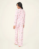 Pink $|& PJ Salvage Peace and Pawlidays PJ Set - Hanger Side