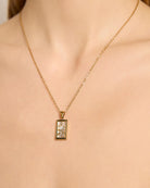 The Moon $|& Nakamol Tarot Card Necklace - SOF Full Front