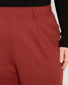 Fired Brick $|& Bobeau Pleat Pant with Pockets - SOF Full Front