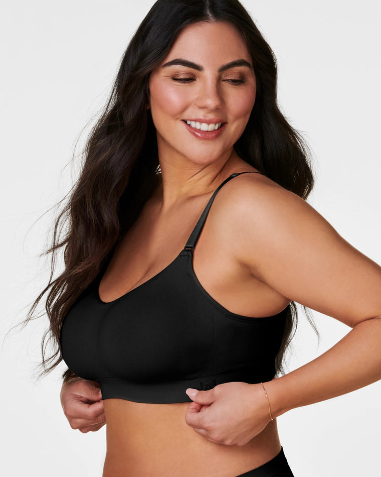 Black $|& Bravado Balconette Bra - Hanger Front