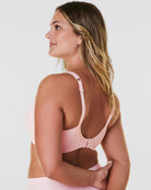 Chalk Pink $|& Bravado Sculpt Bra - Hanger Side
