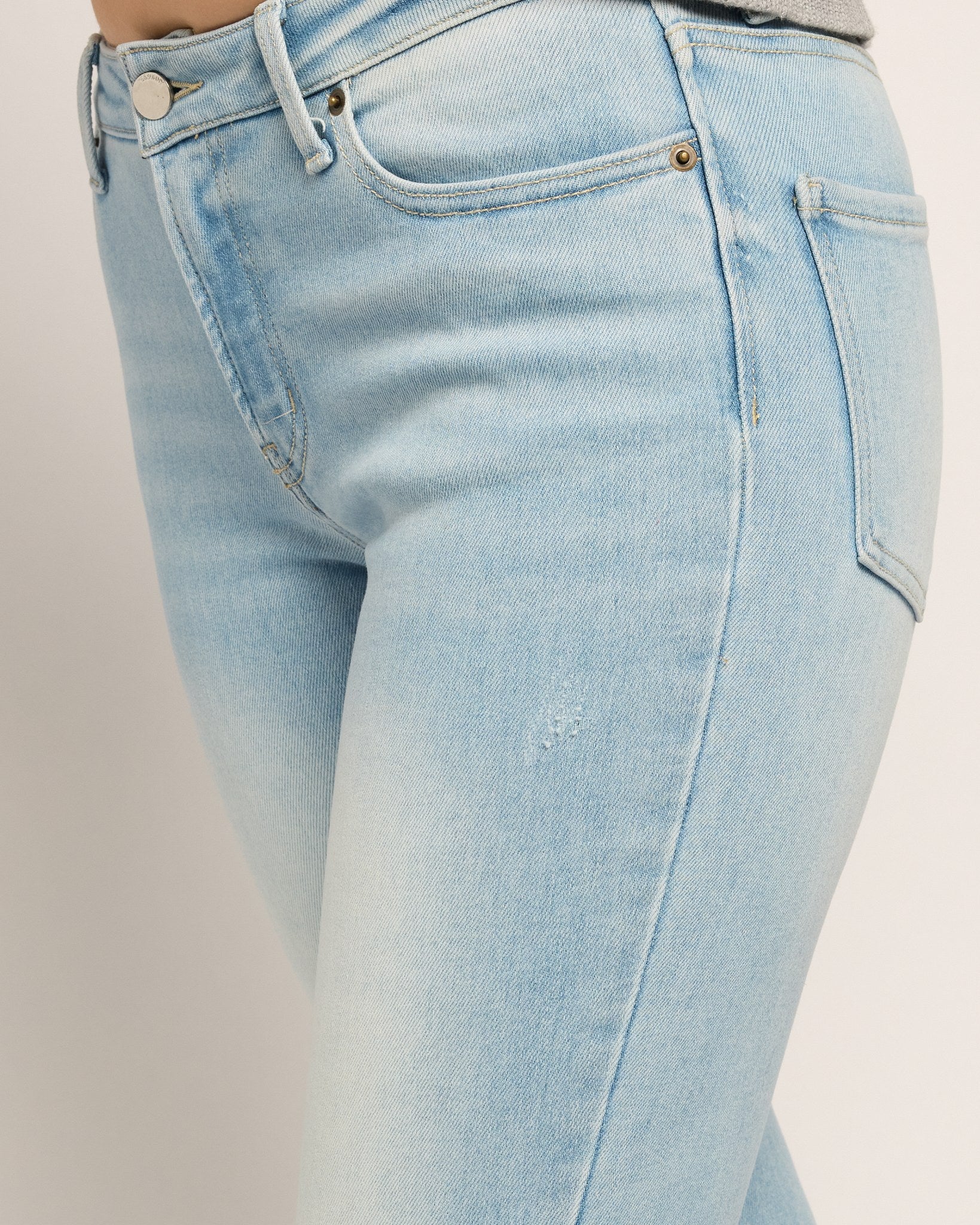Lakeside $|& SEAS Taurus Cuffed Skinny Jean - SOF Full Front
