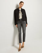 Grey Mist $|& SEAS Coastline Cropped Skinny Jean - UGC On Fig