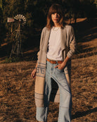 Birch Geo $|& SEAS Canyon Duster Cardigan - SOF Side