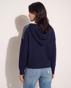Mariner Midnight $|& Herizon Georgia Hooded Sweater - SOF Side