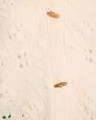 Cream $|& Herizon Sierra V-Neck Cardigan - SOF Full Front