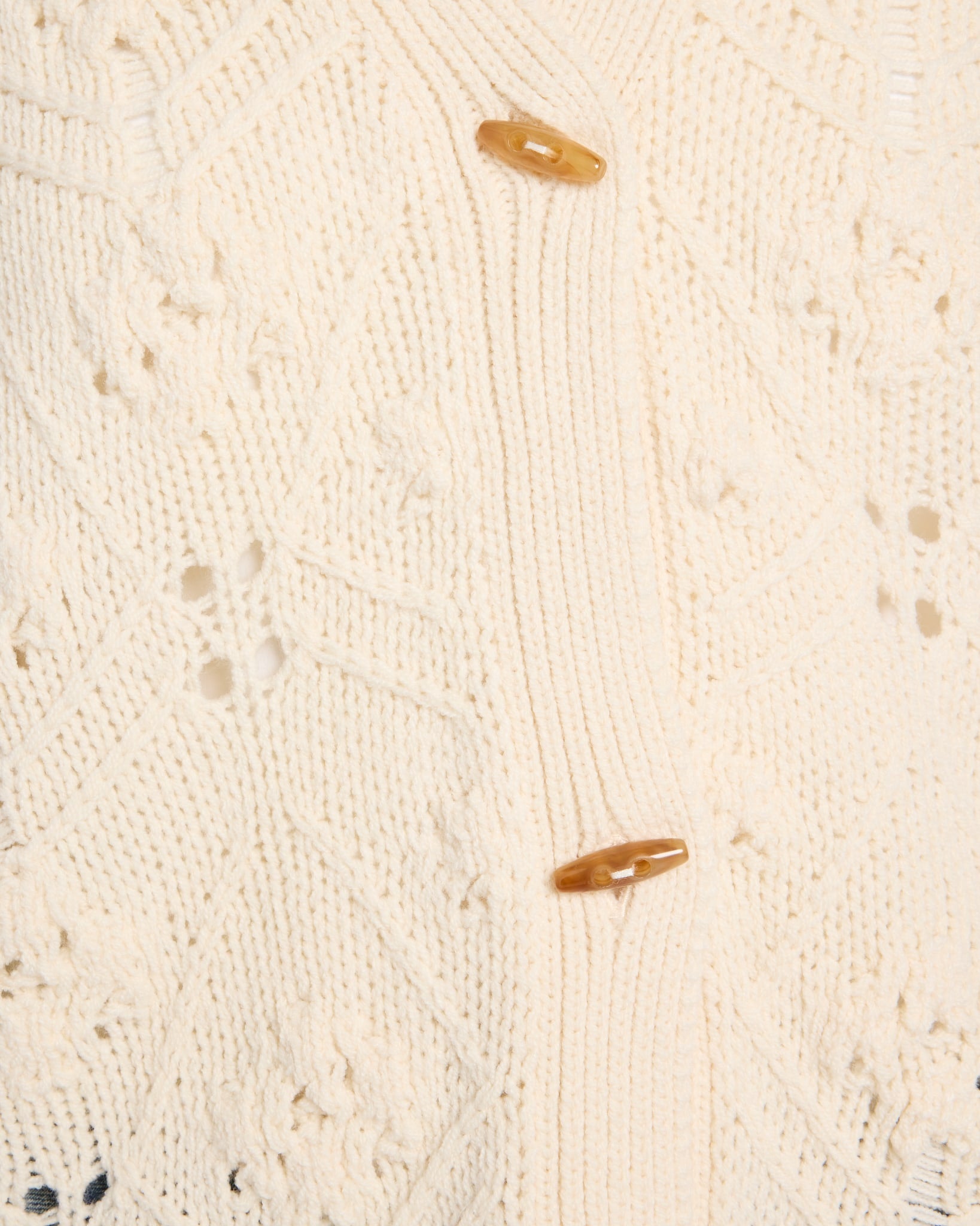 Cream $|& Herizon Sierra V-Neck Cardigan - SOF Full Front