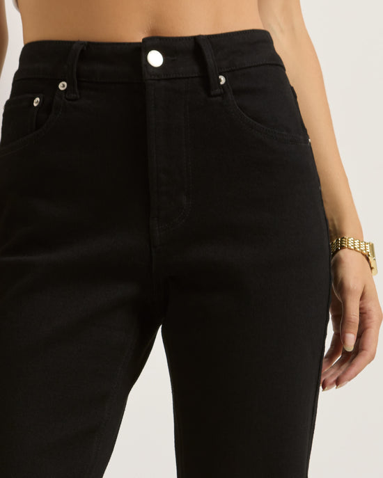 Black $|& SEAS Billy Bootcut Jean - VOF Front