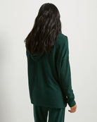 Hunter Green $|& SEAS Downtime Hooded Tee - SOF Back