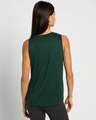 Hunter Green $|& Interval Grace Muscle Tank Feelin Festive - SOF Back